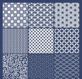 中国传统矢量底纹