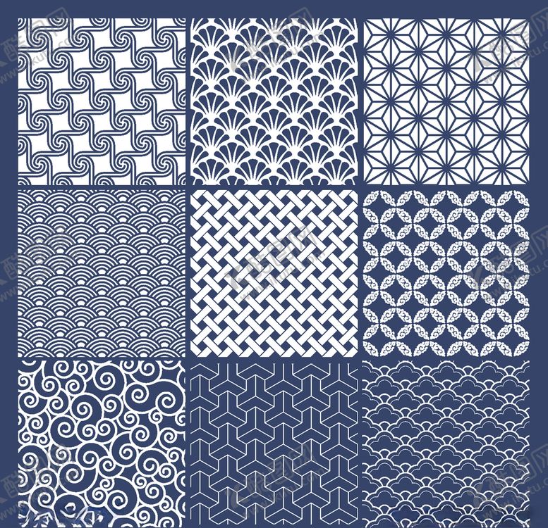 编号：95592810292009501896【酷图网】源文件下载-中国传统矢量底纹