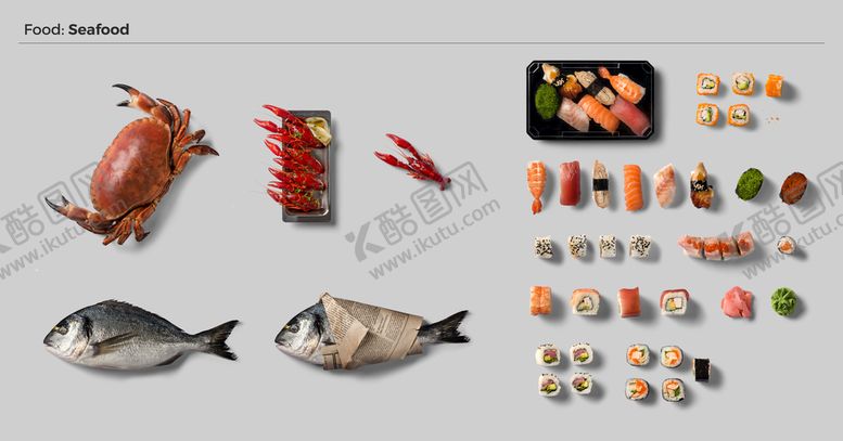 编号：89762109160759334380【酷图网】源文件下载-寿司图新鲜水果绿色食物