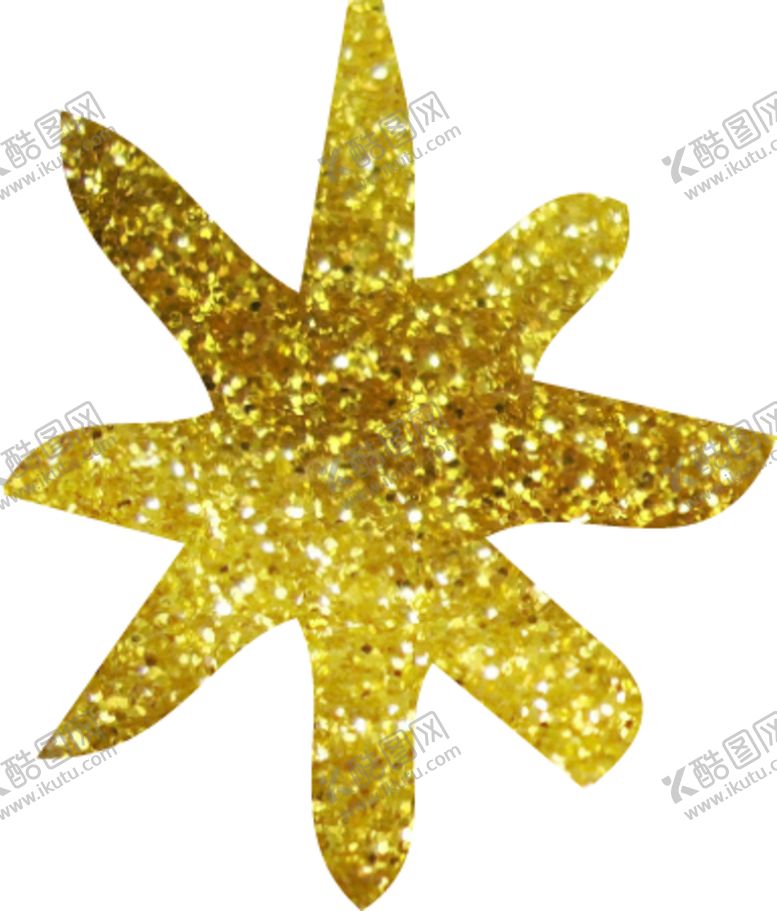 编号：35799710121222582257【酷图网】源文件下载-金色星形