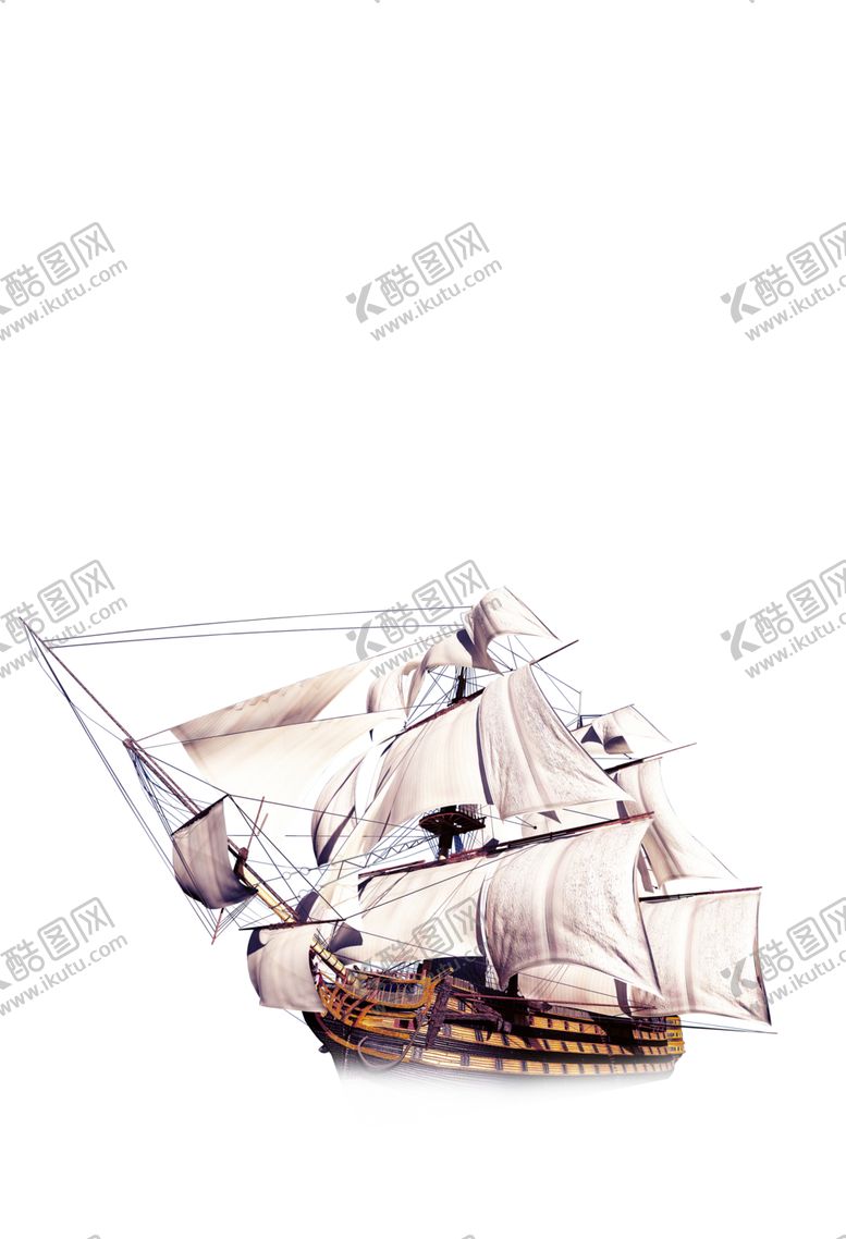 编号：49048105141939453353【酷图网】源文件下载-帆船PNG