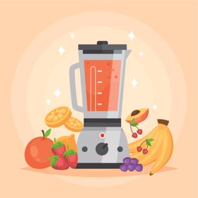 榨汁机果饮料果海报鲜