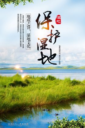 湿地海报