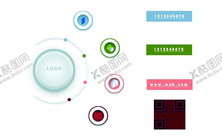 编号：44833009271427473140【酷图网】源文件下载-数据时代商务名片