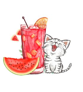 小清新牛奶饮料海报