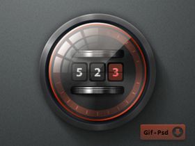 ICON水表数字gif
