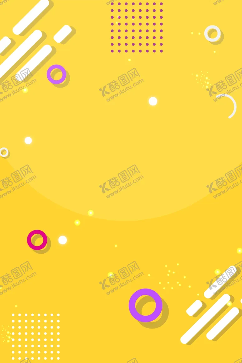编号：99612506270531596030【酷图网】源文件下载-黄色简约线条相框渐变色背景