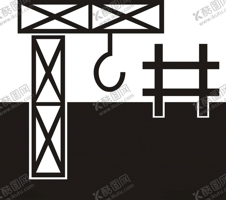 编号：92328806282242301175【酷图网】源文件下载-建筑房屋剪影-10