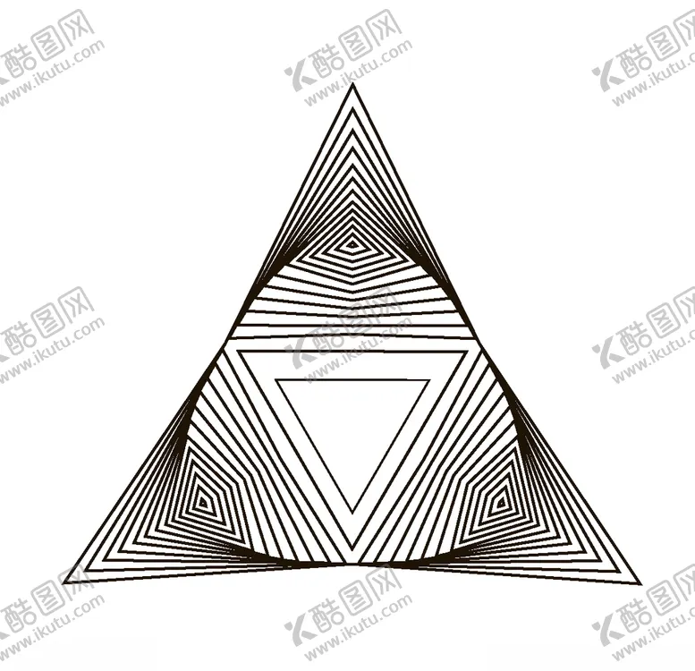 编号：44522607091235429290【酷图网】源文件下载-几何幻觉线条形状