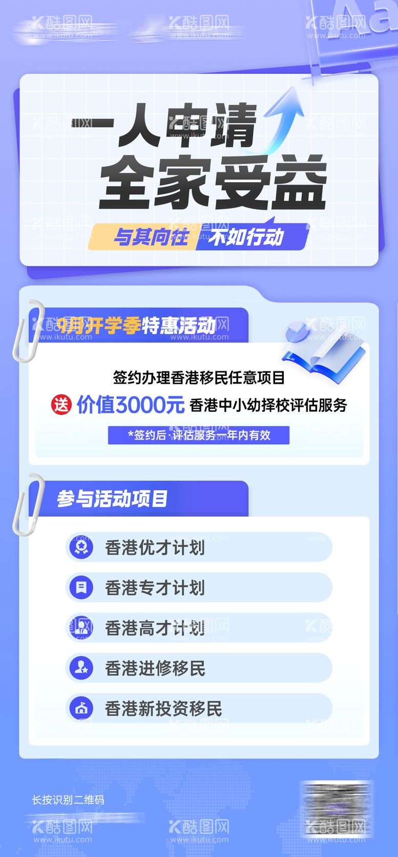 编号：55331012031358341180【酷图网】源文件下载-投资移民留学培训机构海报