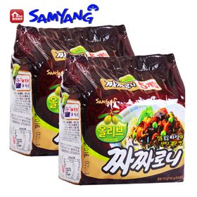 韩国三养橄榄油炸酱面方便面速