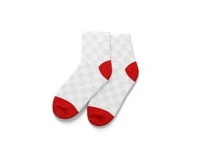 袜子样机效果图