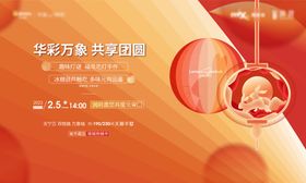 春节元宵节汤圆新年主画面
