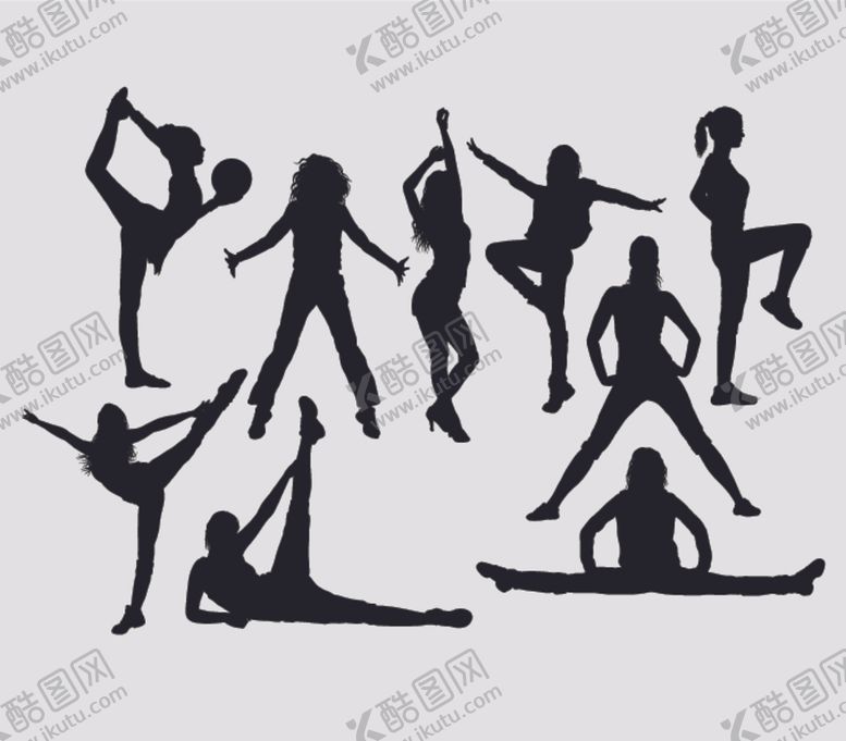 编号：99856706272053424565【酷图网】源文件下载-运动剪影