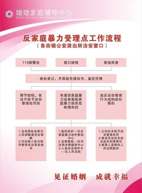 反家庭暴力受理点工作流程