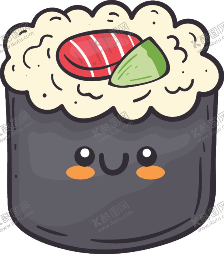 编号：39398510230026126628【酷图网】源文件下载-卡哇伊美食