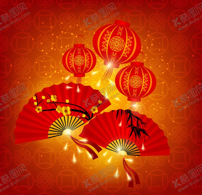 编号：30156009160456208849【酷图网】源文件下载-春节背景图