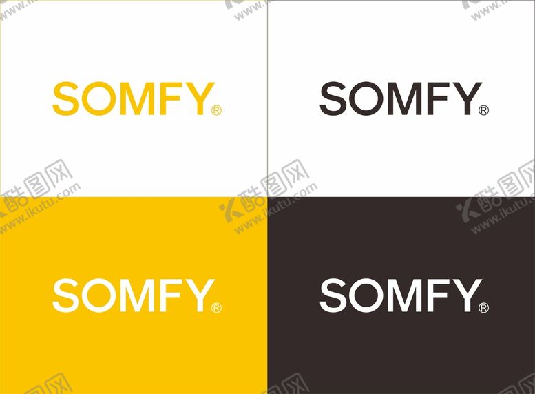 编号：45849612230621408570【酷图网】源文件下载-SOMFY 官方照LOGO标志
