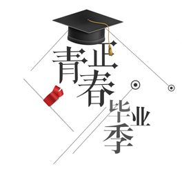 手绘毕业字艺术体创新体典礼