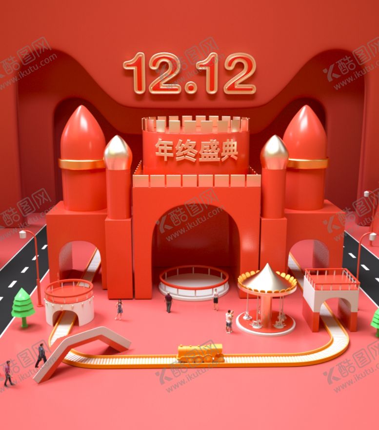编号：19187004270840402843【酷图网】源文件下载-双十二