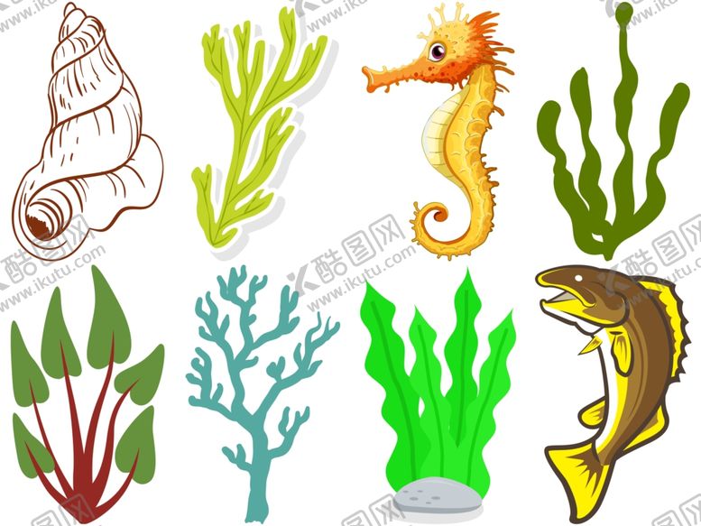 编号：15758206152245531366【酷图网】源文件下载-海洋生物