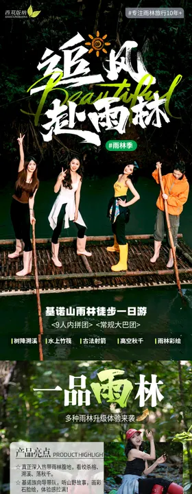 云南西双版纳旅游详情页