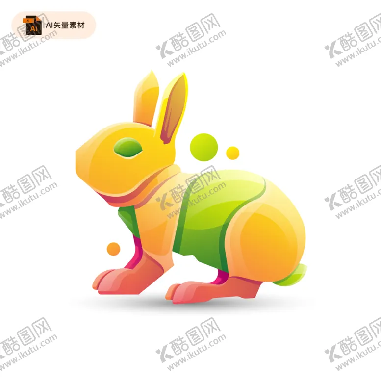 编号：14847511182043393242【酷图网】源文件下载-艺术兔子图标