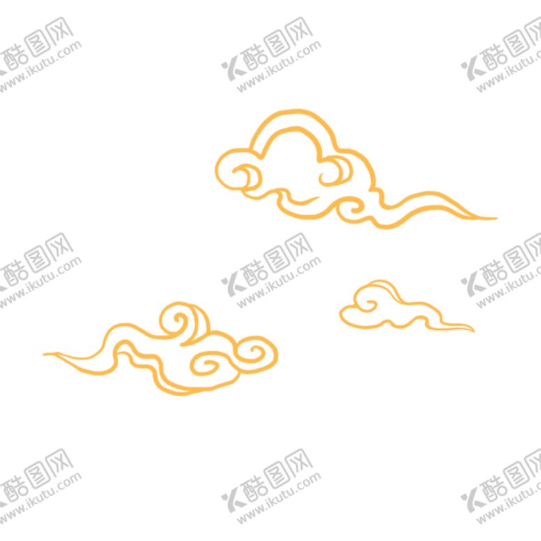 编号：91720207090745109746【酷图网】源文件下载-金色祥云