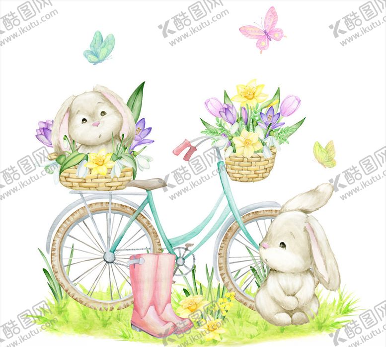 编号：21149210070444246538【酷图网】源文件下载-卡通兔子