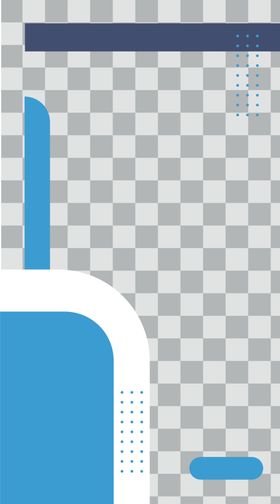 蓝色海报画册背景文艺