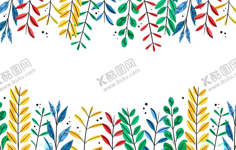 编号：63178411010910161309【酷图网】源文件下载-叶子背景
