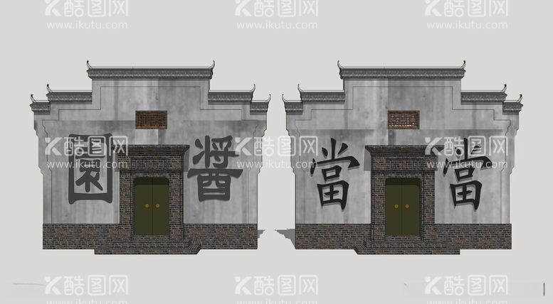 编号：73431412220514427851【酷图网】源文件下载-老上海民俗建筑