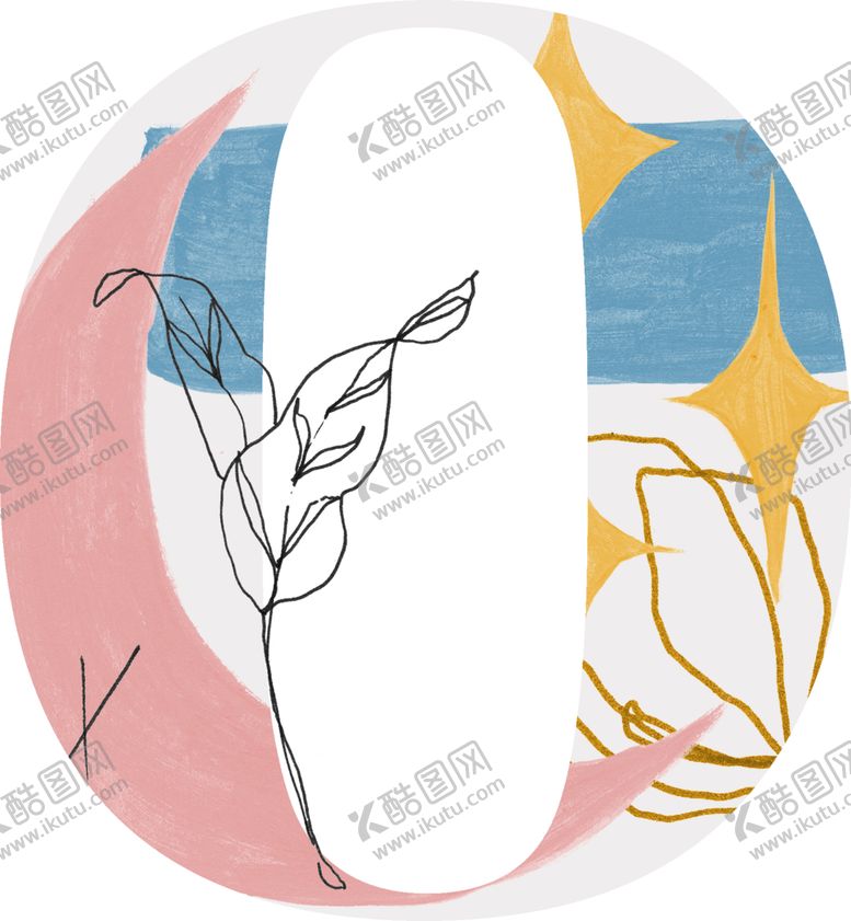 编号：16944310010039555204【酷图网】源文件下载-花纹字母