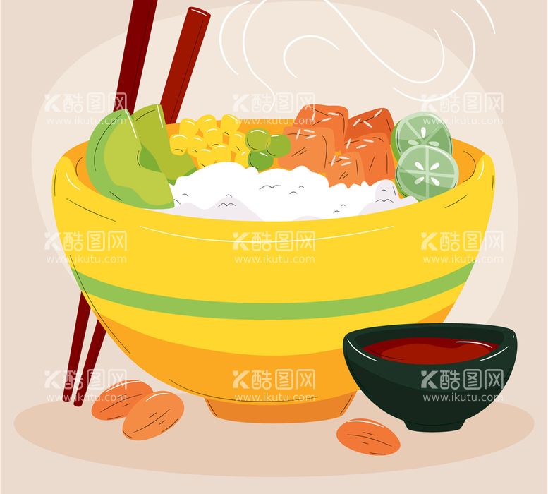 编号：86983011121606277656【酷图网】源文件下载-食物插画  