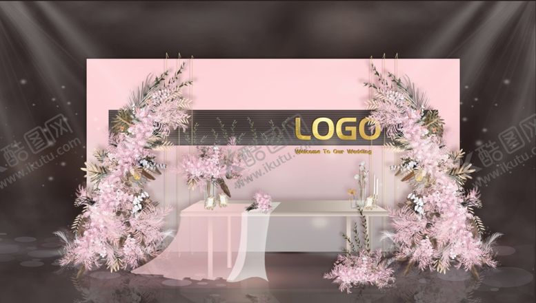 编号：27385409281525215761【酷图网】源文件下载-婚礼迎宾区