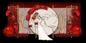 香槟色拍照区