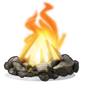 燃烧火焰火堆起火柴火