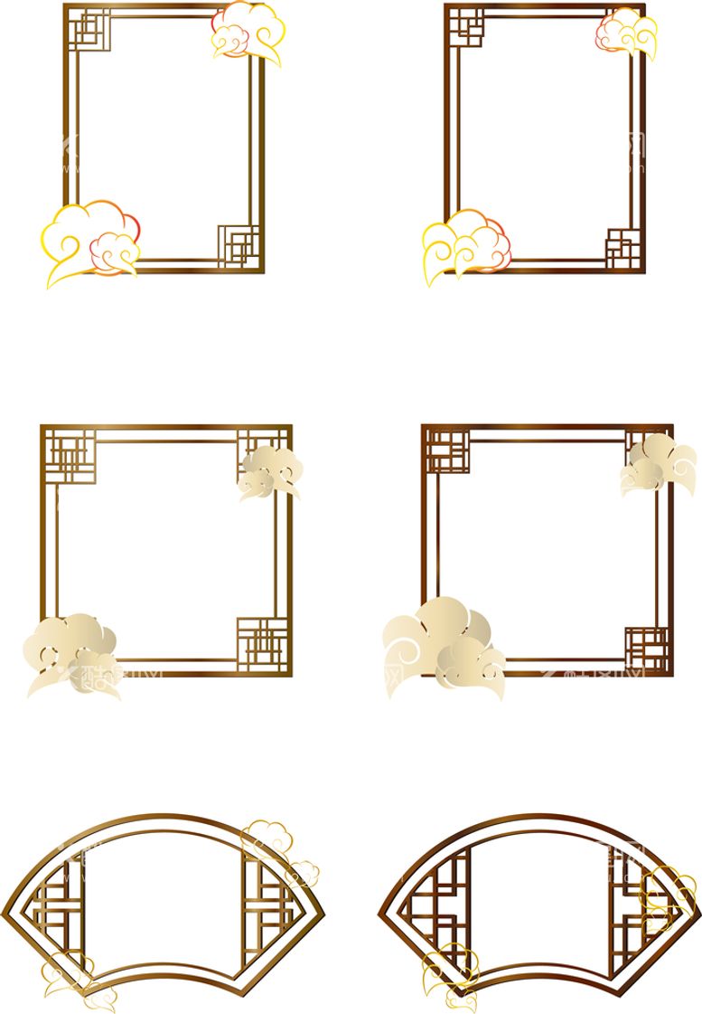 编号：04319509180657280739【酷图网】源文件下载-中国风边框