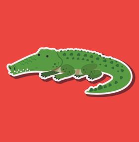 鳄鱼标志