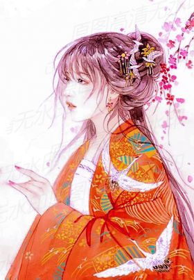 古风美女粉黛