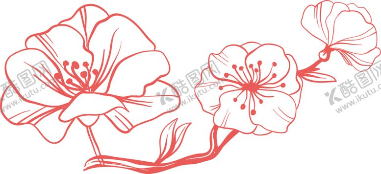 编号：40926304130102039476【酷图网】源文件下载-桃花素材