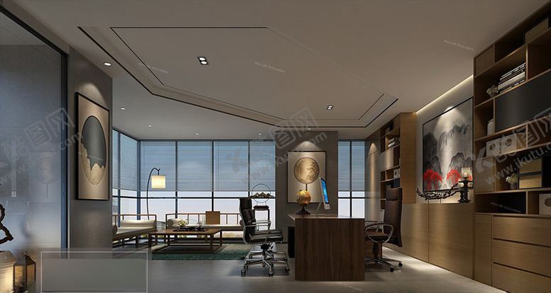 编号：82457309282140247156【酷图网】源文件下载-经理办公室