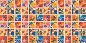 卡通创意花纹图案