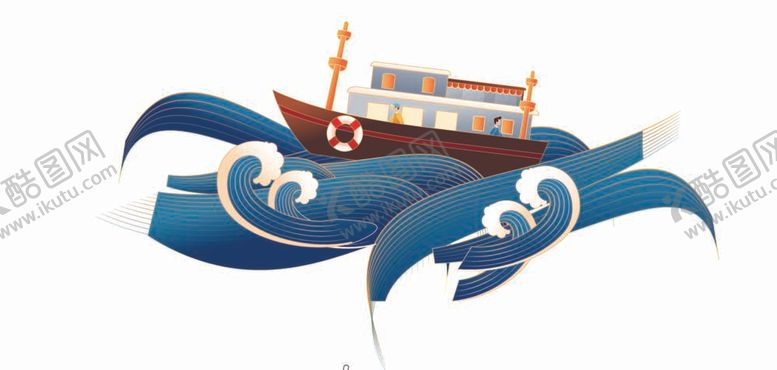 编号：62291512010856588412【酷图网】源文件下载-国潮船