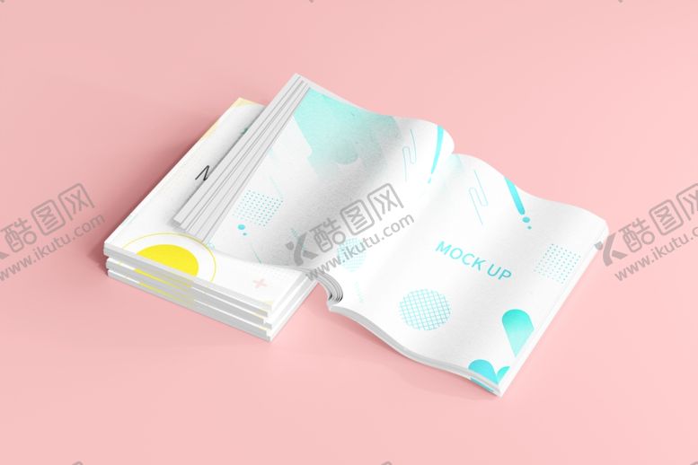 编号：41247204250440585973【酷图网】源文件下载-A4画册智能样竖版画册样机