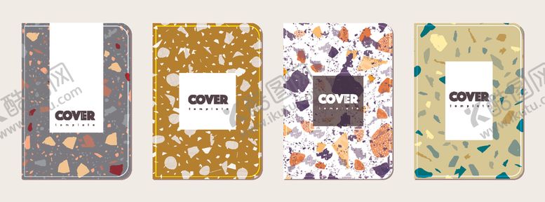 编号：67558509232014242311【酷图网】源文件下载-多彩图案笔记本封面设计