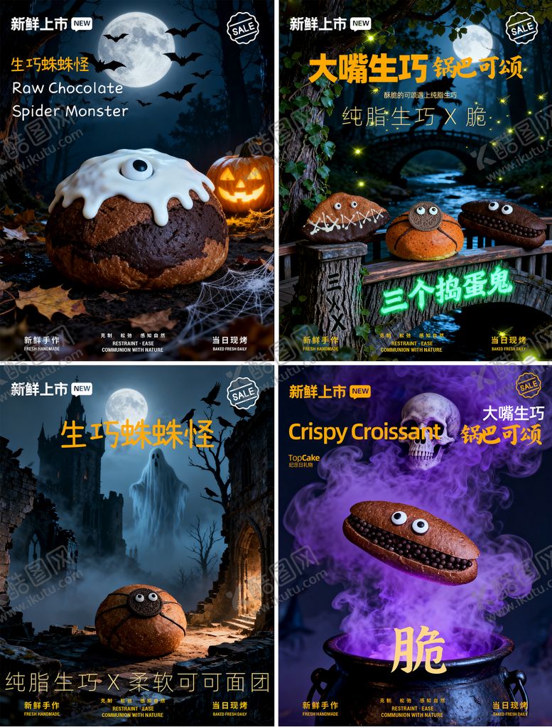 编号：67166011020201572845【酷图网】源文件下载-万圣节促销海报 