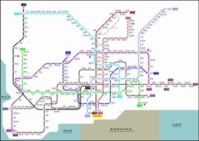 2021郑州地铁线路图