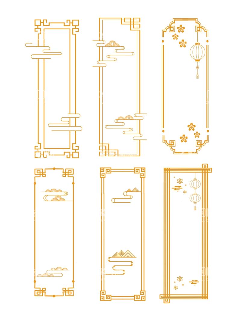 编号：99256803150631022477【酷图网】源文件下载-中国风边框