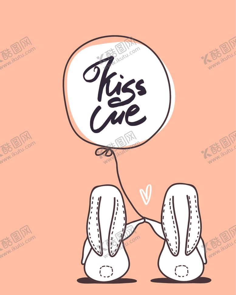 编号：88718509222235157541【酷图网】源文件下载-手绘卡通兔子